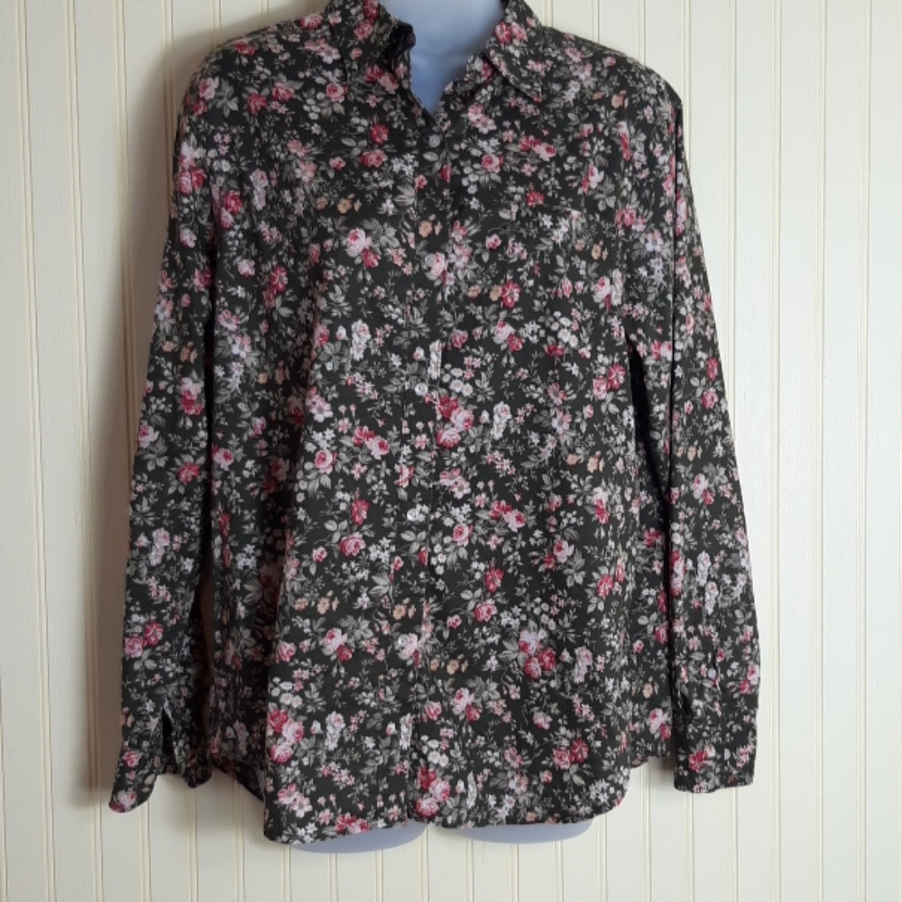 Lauren Ralph Lauren button down top